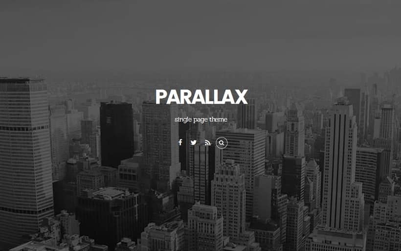Screenshot on Parallax
