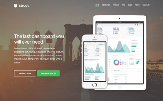 Screenshot on Struct